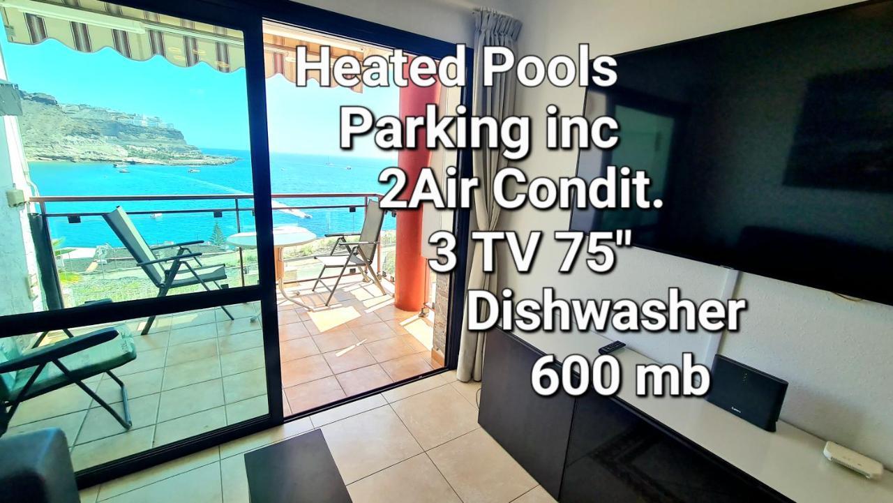 Deluxe 3 Rooms74M2,2Air Condit 2Tv Seaview On Amadores,2 Heatpools, Parking, 600 Mb,Dishwasher,2Lift,,3 Beaches ปลายาเดลกูรา ภายนอก รูปภาพ